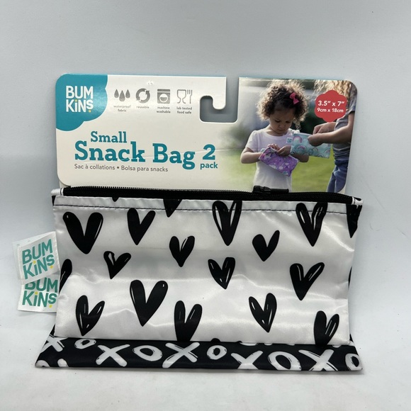 NWT Bumkins 2pack Small Snack Bags - Picture 1 of 3